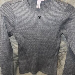 Victoria's Secret Knit Gray Top